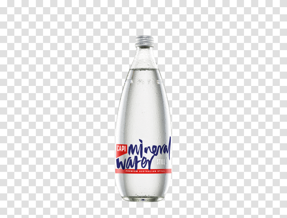 Capi Still Mineral Water 12 X 750ml Glass Bottle, Beverage, Drink, Shaker, Pop Bottle Transparent Png