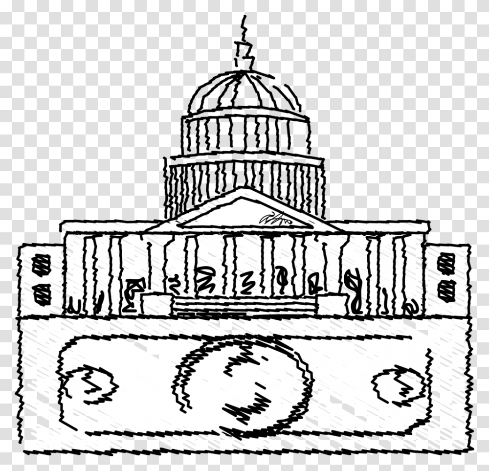 Capital Building Dome, Architecture, Interior Design, Indoors, Drawing Transparent Png