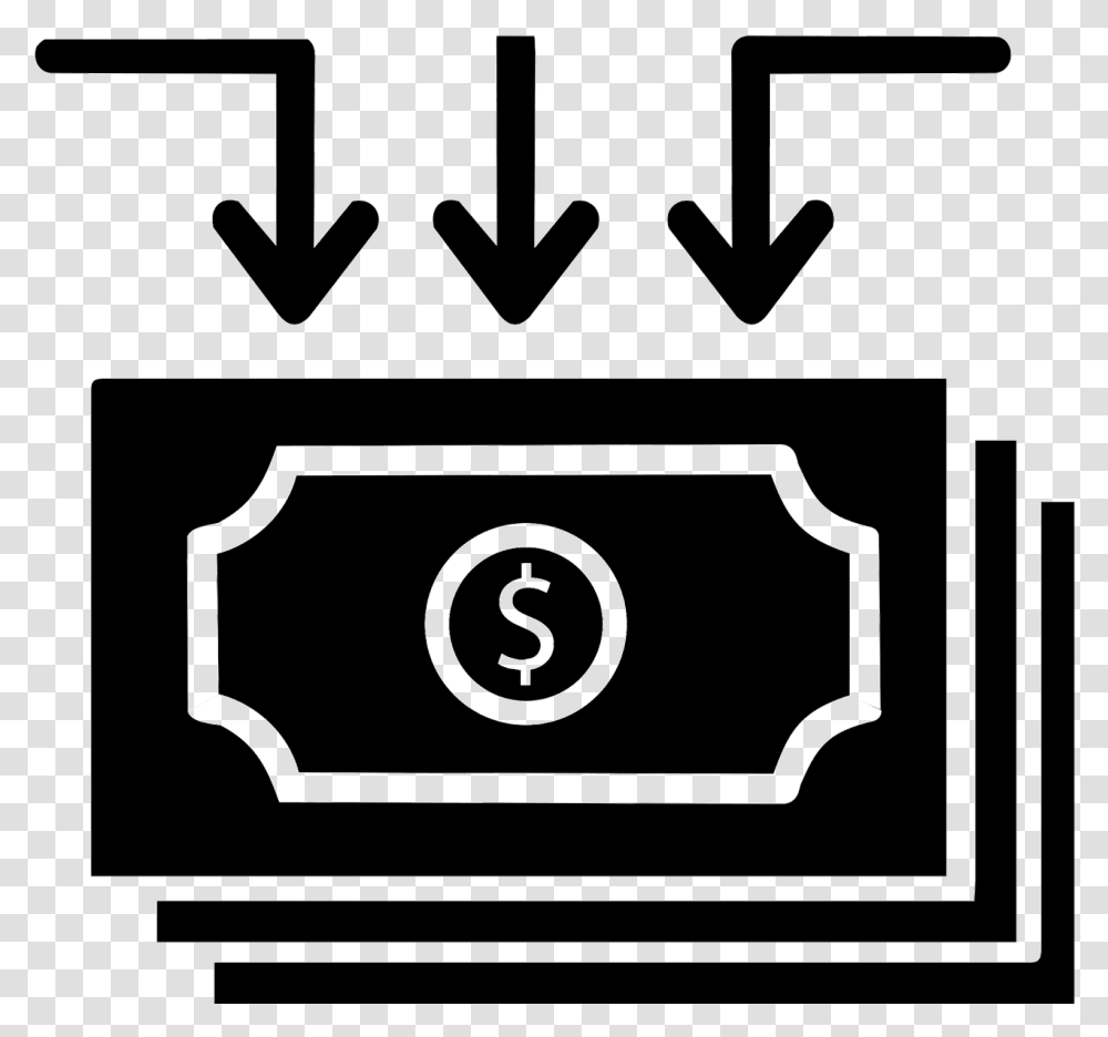 Capital Cash Funds Investment Icon In File Salary Icon, Tomb, Tombstone Transparent Png