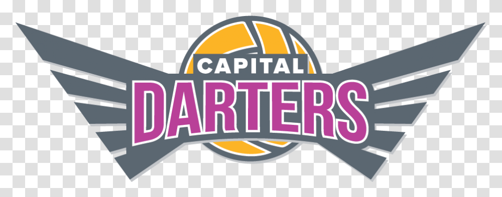 Capital Darters Logo Final Sunshine Coast Lightning Graphic Design, Text, Plant, Clothing, Outdoors Transparent Png