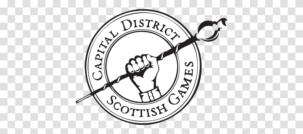 Capital District Scottish Games Over Years Of Rich Heritage, Hand, Logo, Trademark Transparent Png