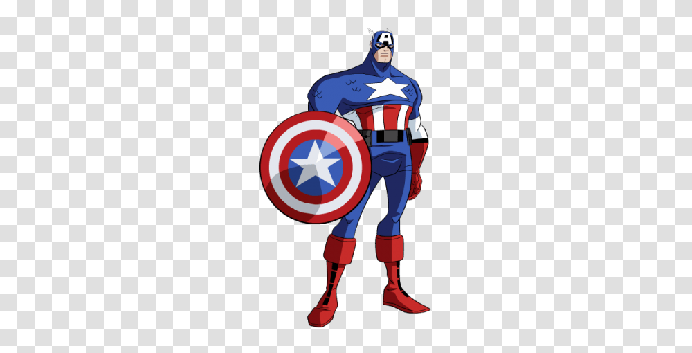 Capitan America Animado Image, Armor, Shield, Person, Human Transparent Png