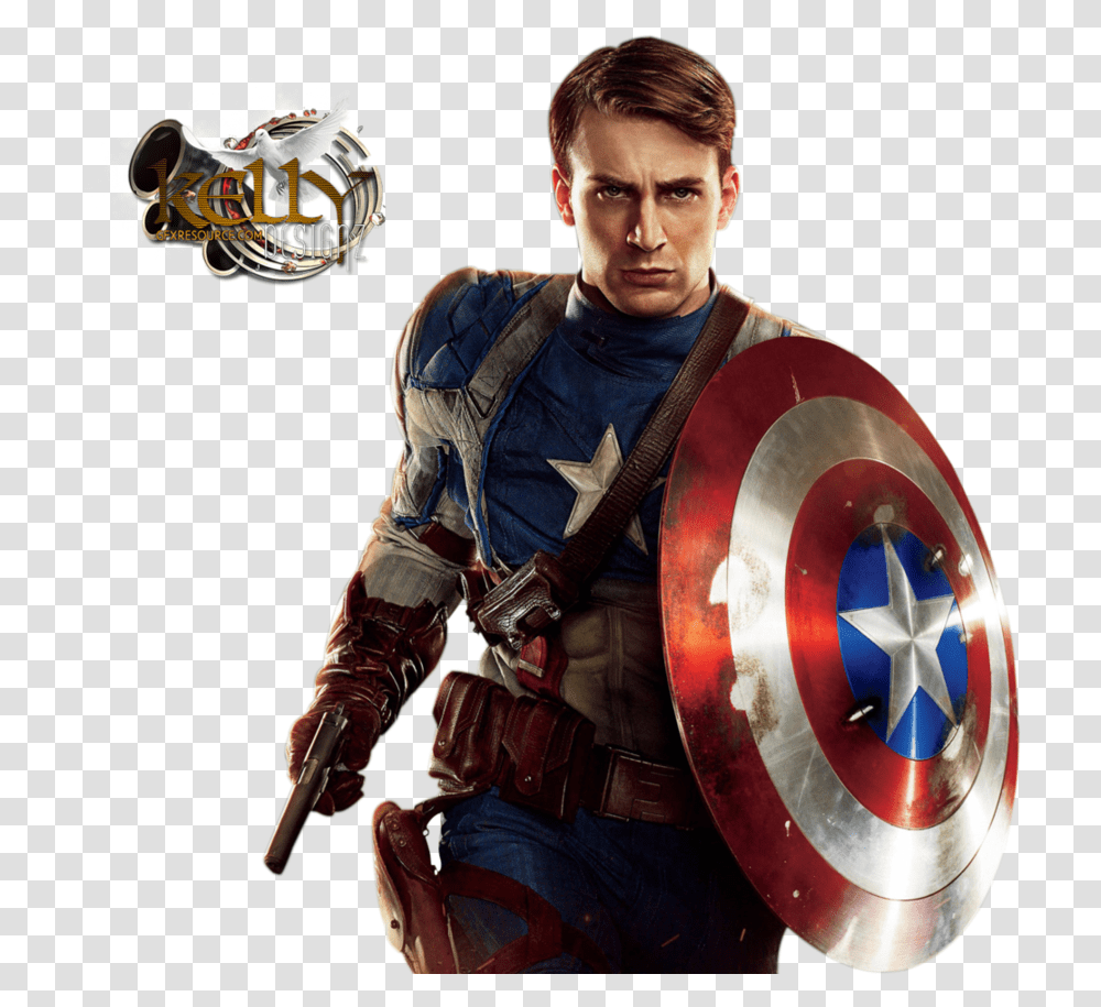 Capitan America Captain America Chris Evans, Armor, Person, Human, Costume Transparent Png