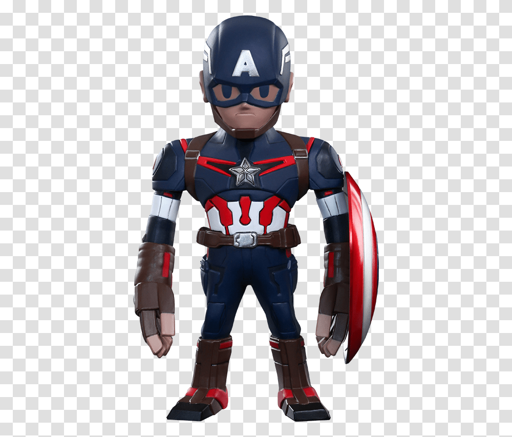 Capitan America Hot Toys Artist Mix, Helmet, Person, Costume Transparent Png