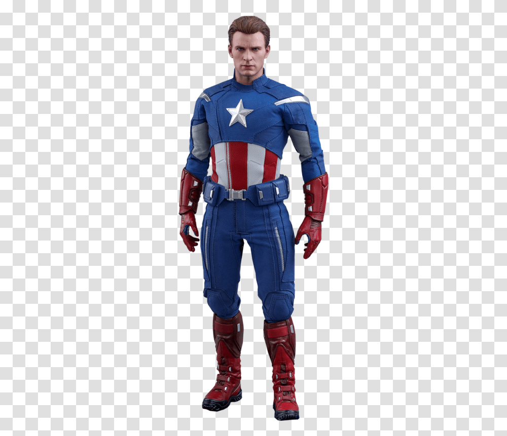 Capitan America Hot Toys, Pants, Person, Helmet Transparent Png