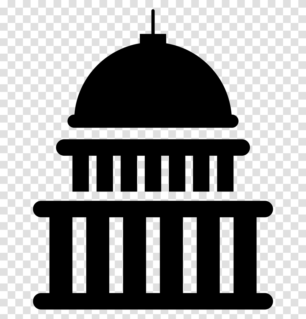 Capitol Building Capitol Building Icon, Lamp, Silhouette, Logo Transparent Png