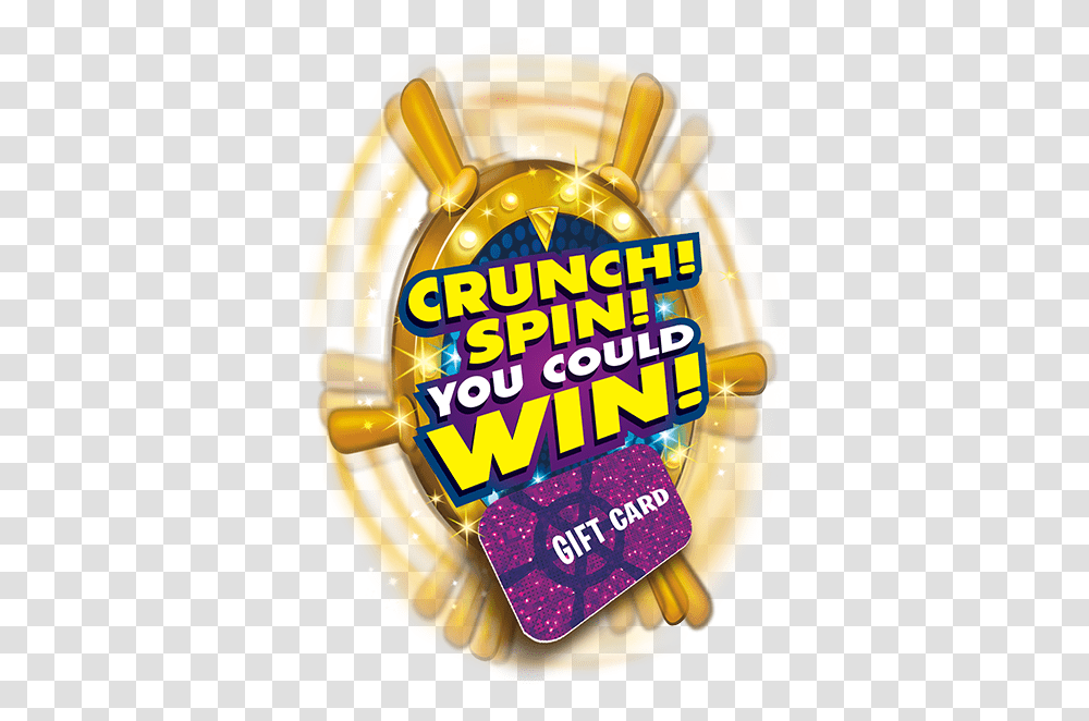 Capn Crunch Crunch Spin You Can Win, Food, Paper, Carnival Transparent Png