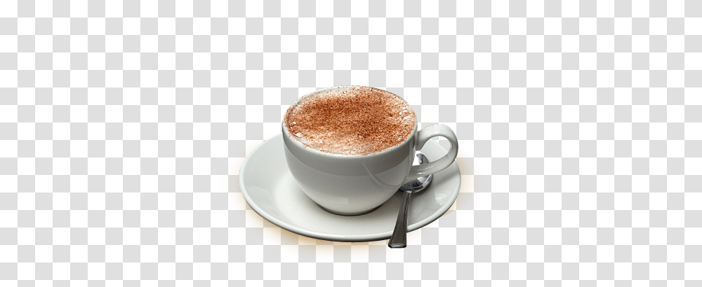 Cappuccino, Drink, Coffee Cup, Saucer, Pottery Transparent Png