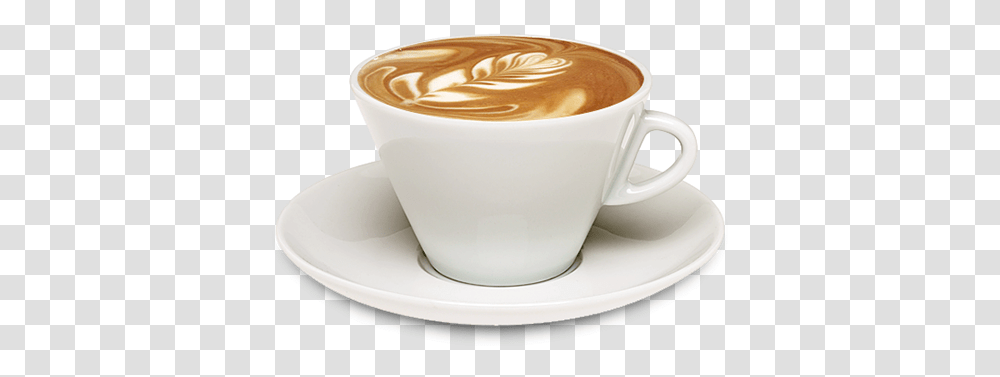 Cappuccino, Drink, Coffee Cup, Saucer, Pottery Transparent Png