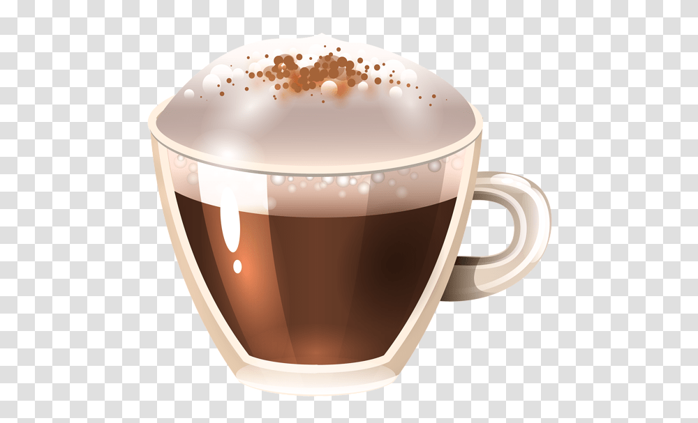 Cappuccino, Drink, Hot Chocolate, Cup, Beverage Transparent Png