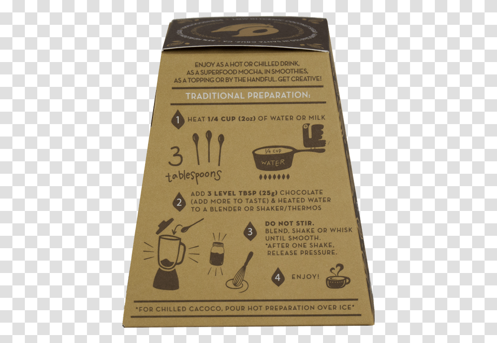 Cappuccino, Label, Book, Cutlery Transparent Png