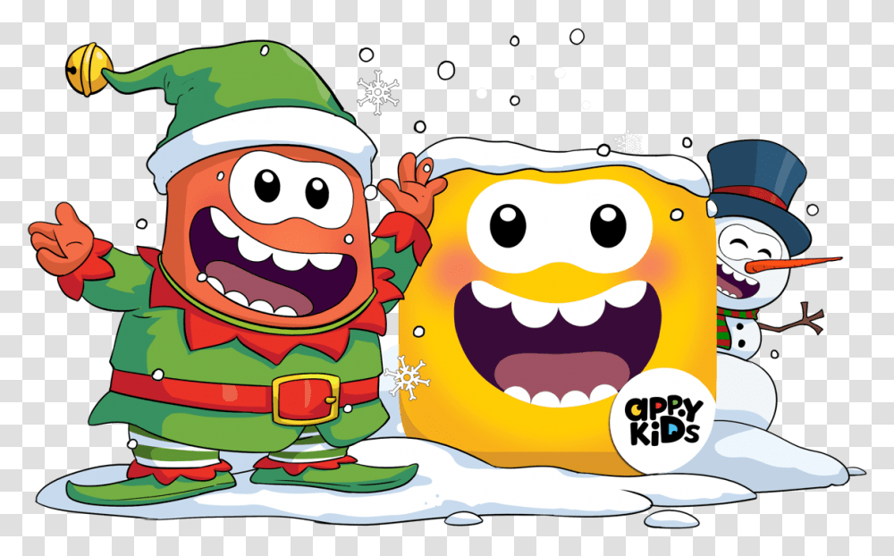 Cappy Christmas Play School V13 App Update - Appykids Fictional Character, Outdoors, Food, Nature, Teeth Transparent Png