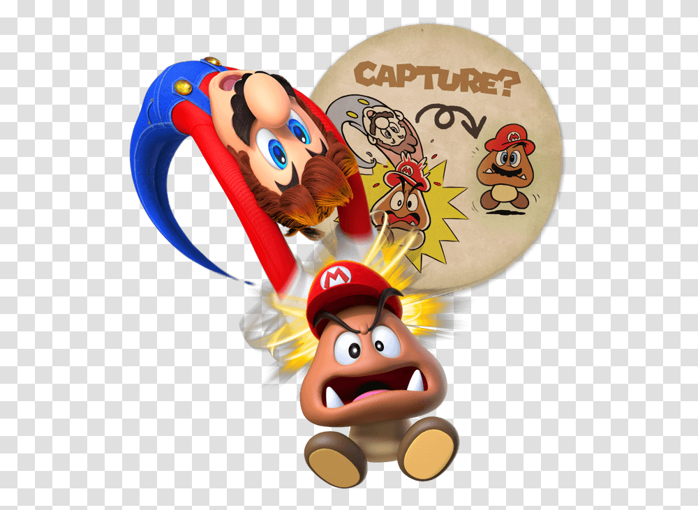 Cappy Super Mario Odyssey Capture, Toy Transparent Png