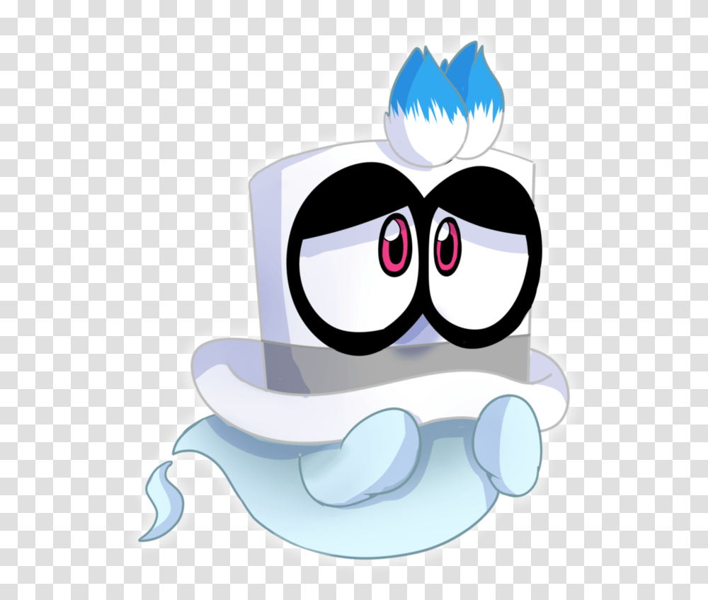 Cappy The Hatghost By Penguinspuffy Drawing Practice Cappy The Hat Ghost, Pillow, Cushion Transparent Png