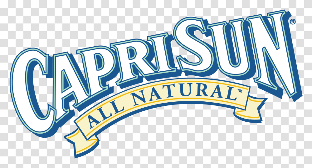 Capri Sonne Logo Engl Capri Sun Label, Word, Theme Park, Amusement Park Transparent Png