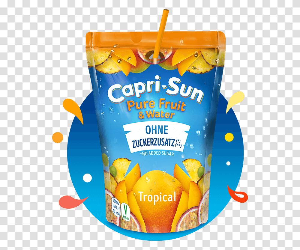 Capri Sun Apple And Strawberry, Tin, Food, Can, Snack Transparent Png