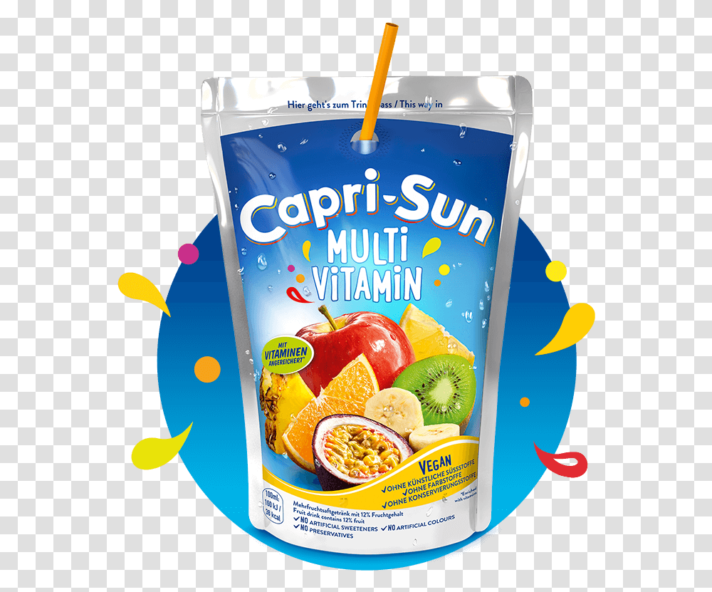 Capri Sun, Food, Yogurt, Dessert, Beverage Transparent Png