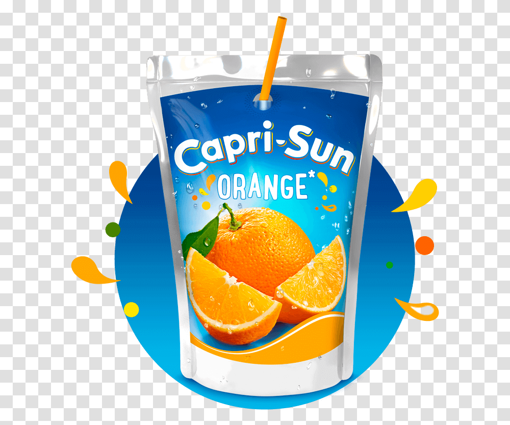 Capri Sun, Juice, Beverage, Drink, Orange Juice Transparent Png