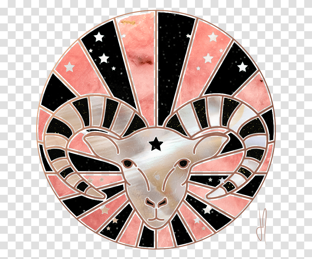 Capricorn Season - Ja Blog Circle, Game, Stained Glass, Art, Darts Transparent Png