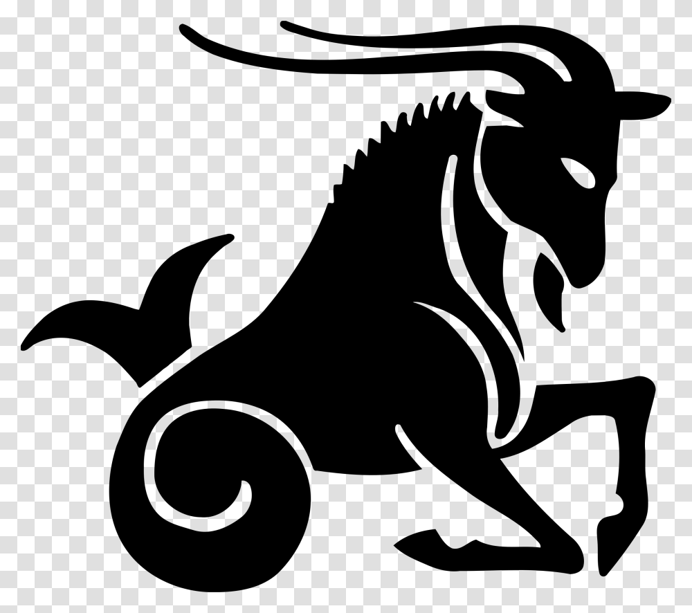 Capricorn, Zodiac, Gray, World Of Warcraft Transparent Png