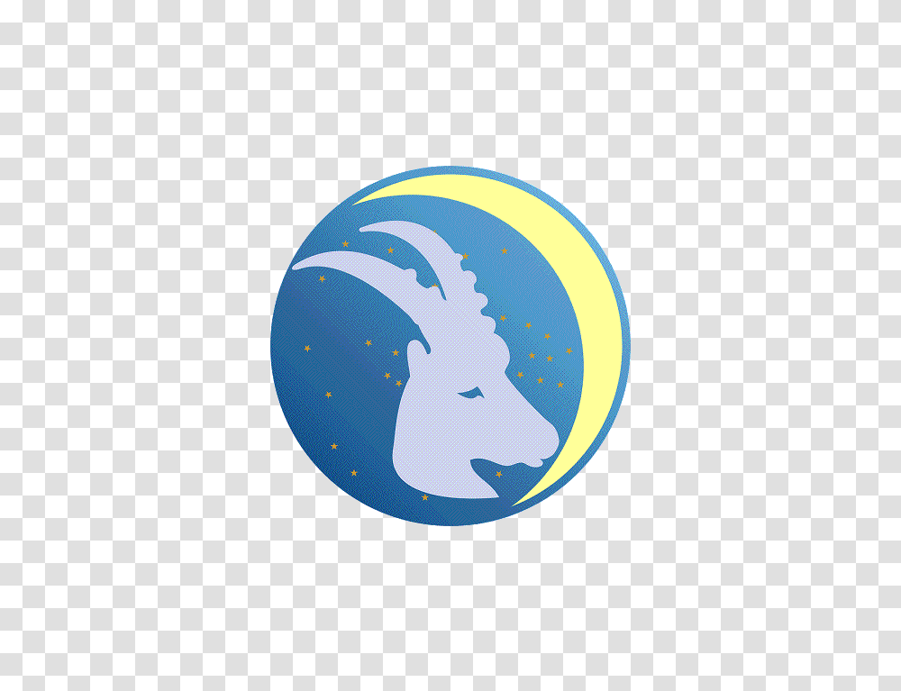 Capricorn, Zodiac, Moon, Logo Transparent Png