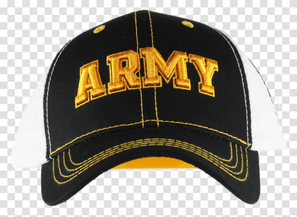 Caps Mesh Print Army For Baseball, Clothing, Apparel, Baseball Cap, Hat Transparent Png