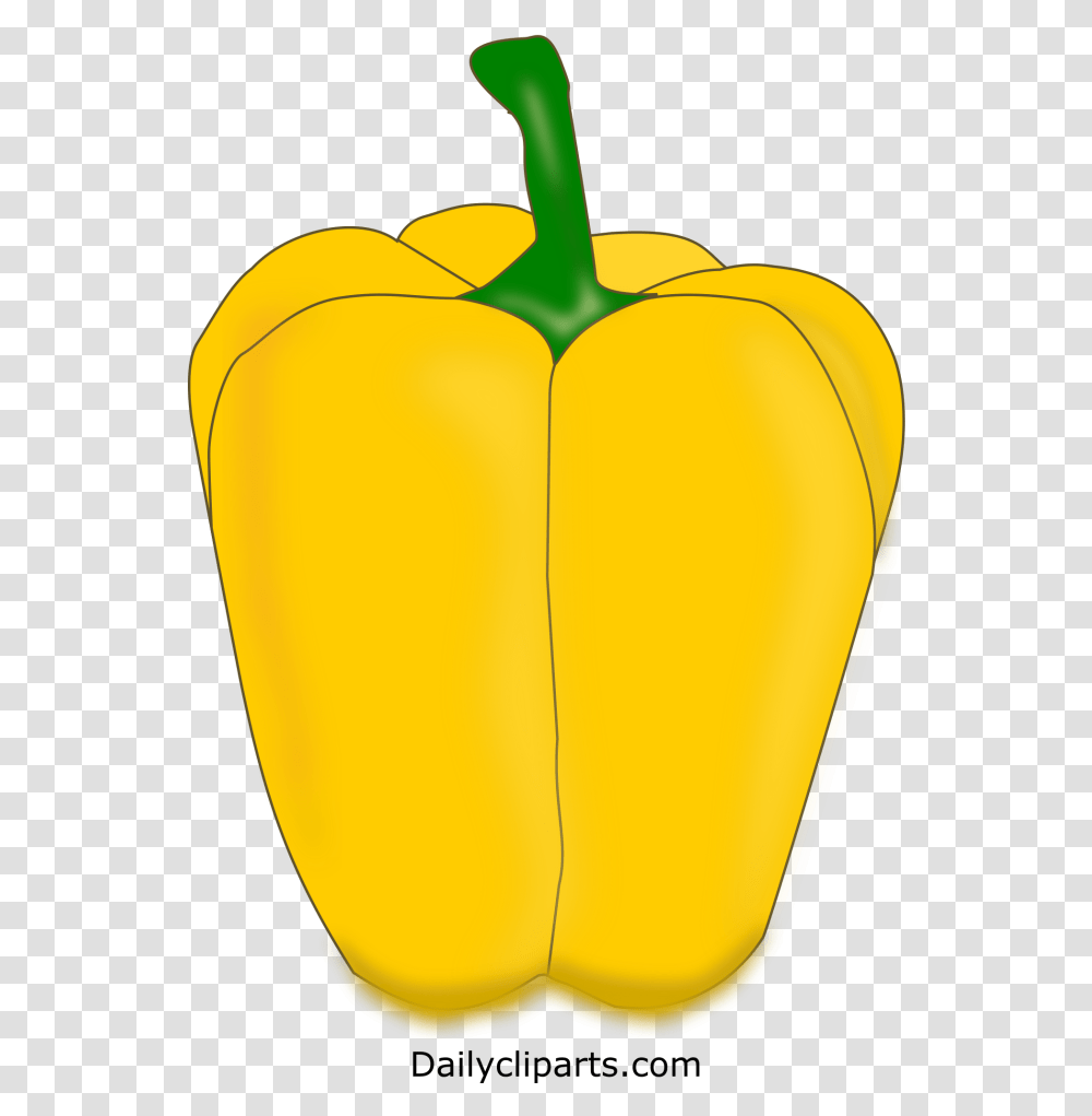 Перец желтый нарисованный