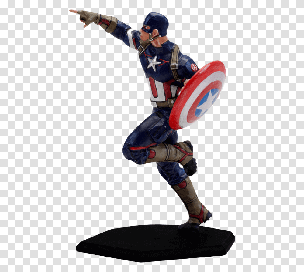 Captain America Age Of Ultron Metal Miniature Captain America Age Of Ultron Figure, Person, Human, Knight, Costume Transparent Png