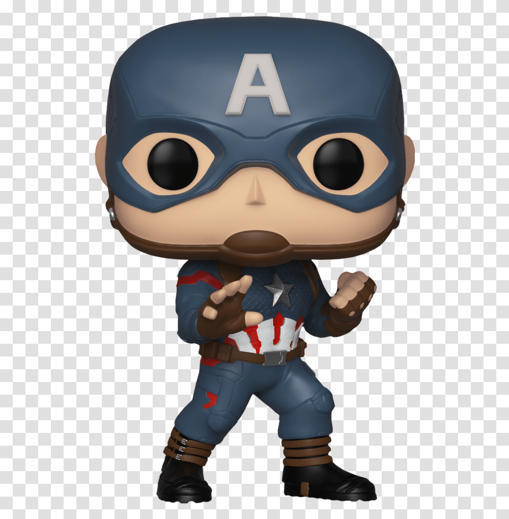 Captain America Cartoon Captain America Funko Pop Endgame, Toy, Helmet, Apparel Transparent Png