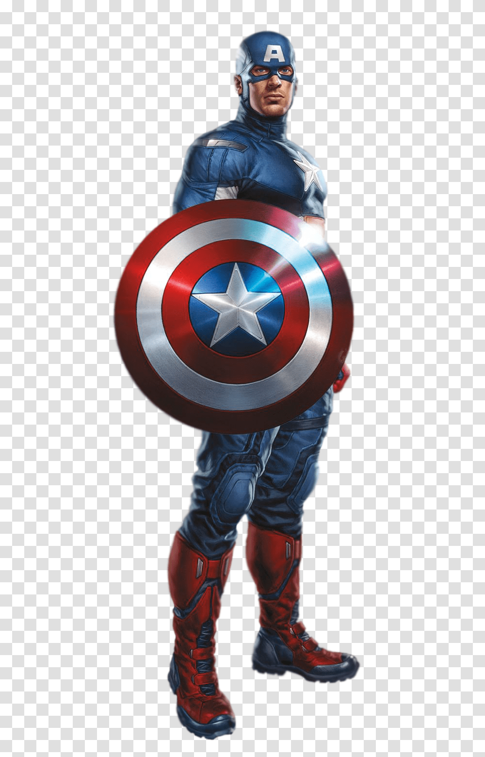 Captain America, Character, Armor, Shield, Person Transparent Png