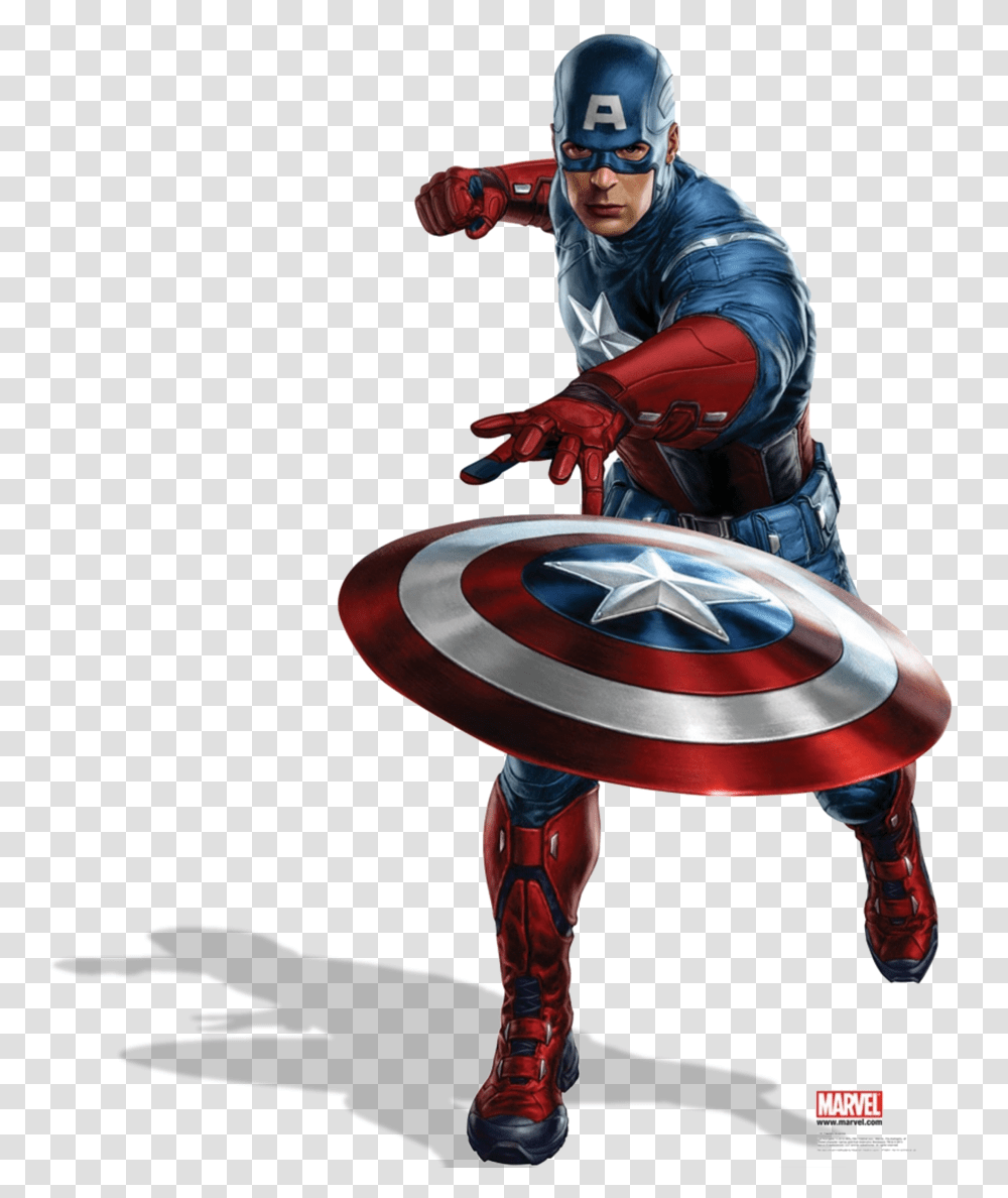 Captain America, Character, Costume, Person, Duel Transparent Png