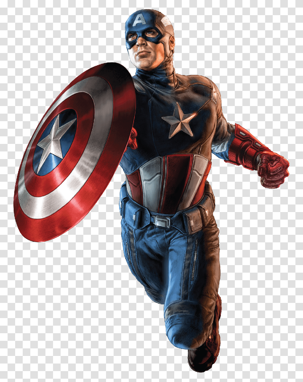 Captain America, Character, Person, Costume, Military Uniform Transparent Png
