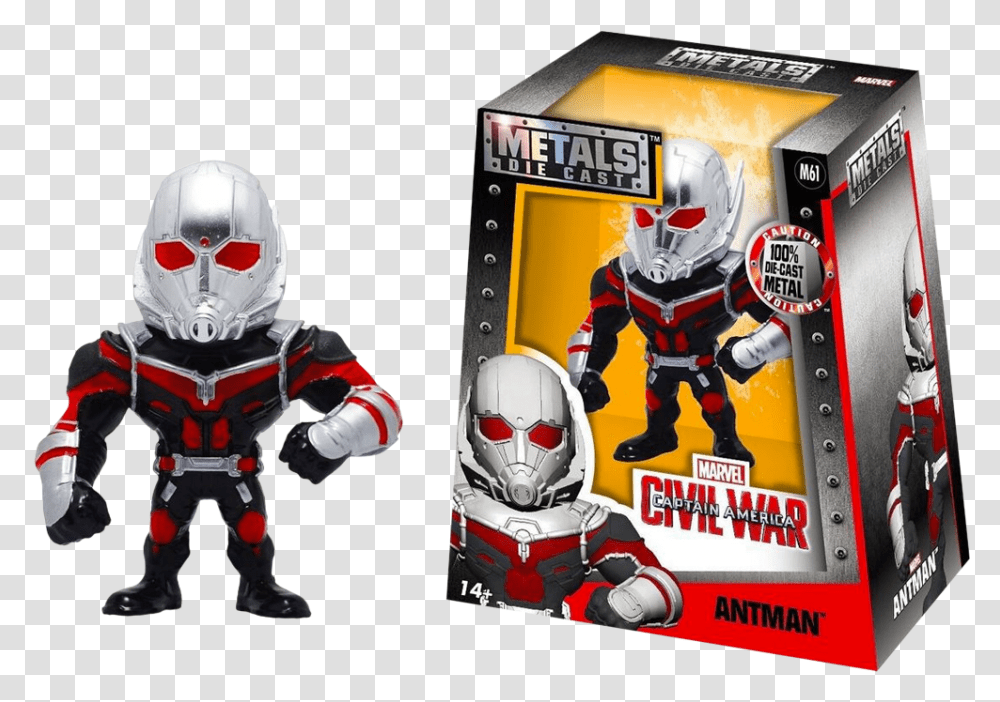 Captain America Civil War Ant Man Toy, Helmet, Robot, Person Transparent Png
