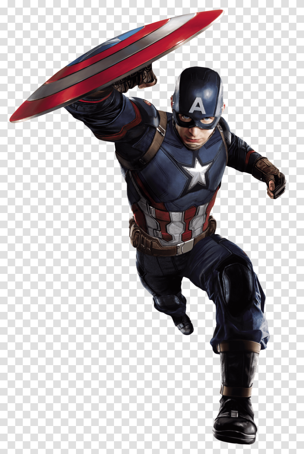 Captain America Civil War Cap, Helmet, Apparel, Person Transparent Png