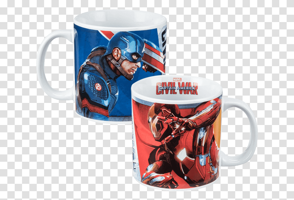 Captain America Civil War Ceramic Mug Captain America Civil War, Coffee Cup, Helmet, Apparel Transparent Png