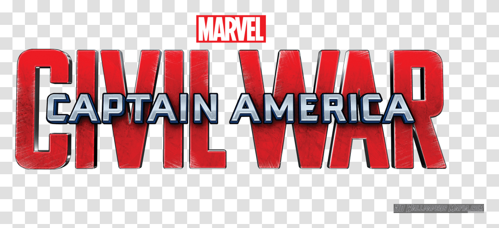 Captain America Civil War Logo Graphic Design, Word, Alphabet, Hand Transparent Png