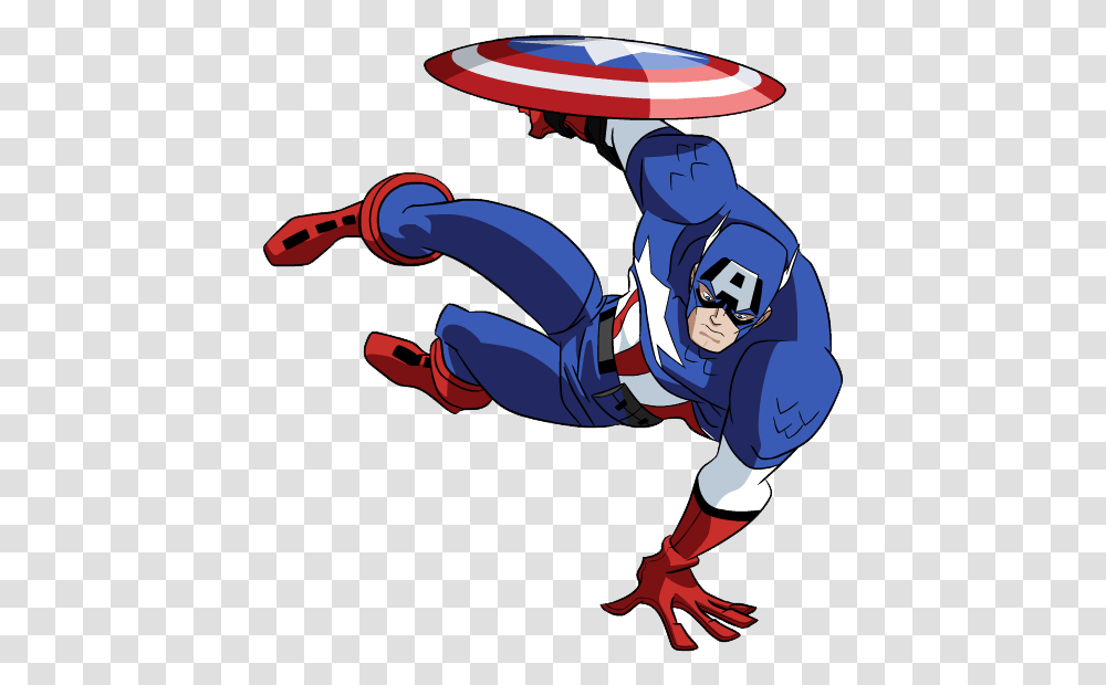 Captain America Clipart Clipart Captain America, Person, People, Sport Transparent Png