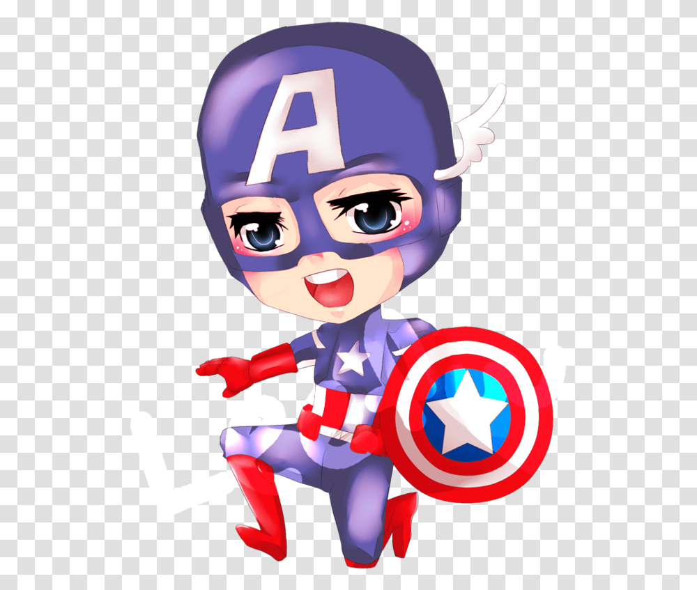 Captain America Clipart Girl Captain America Girl Cartoon, Person, Human, Elf Transparent Png