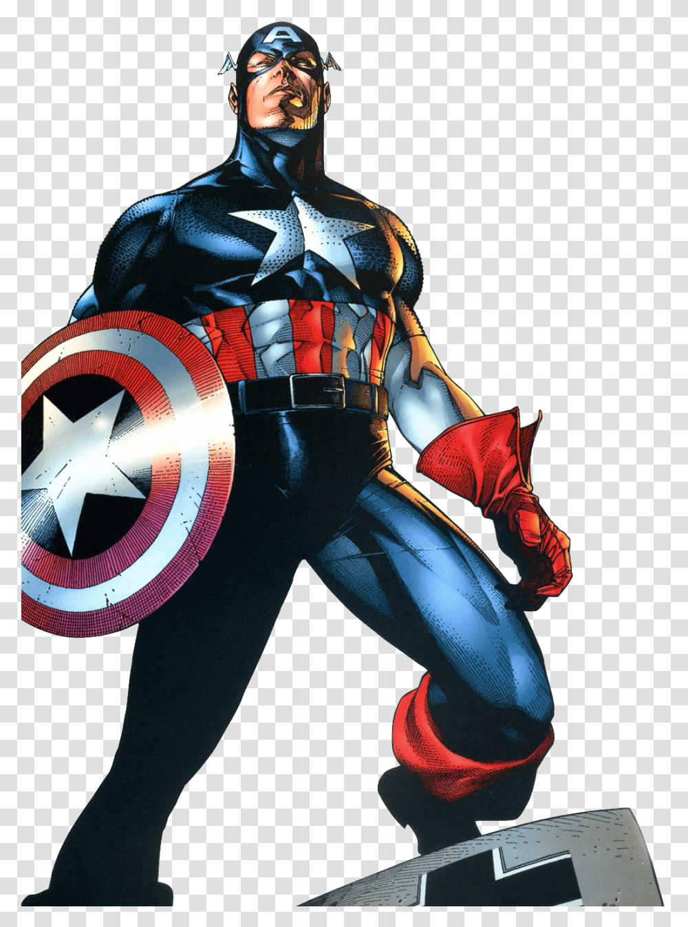 Captain America Comic Captain America Steve Mcniven, Costume, Person, Human, Armor Transparent Png