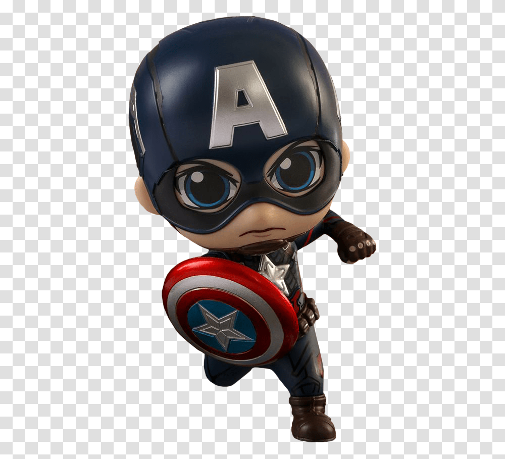 Captain America Cosbaby Hot Toys Cosbaby Avengers Endgame, Helmet, Apparel, Robot Transparent Png