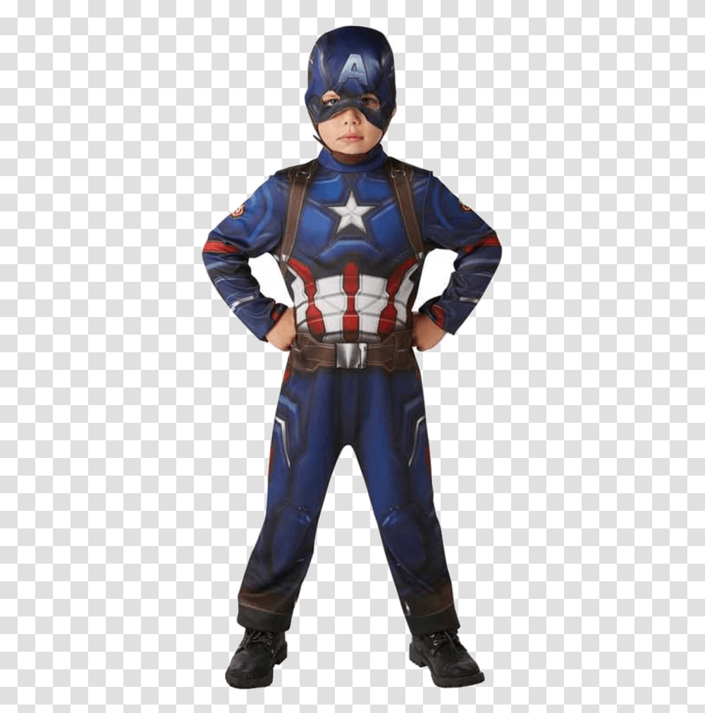 Captain America Costume Endgame, Apparel, Person, Human Transparent Png
