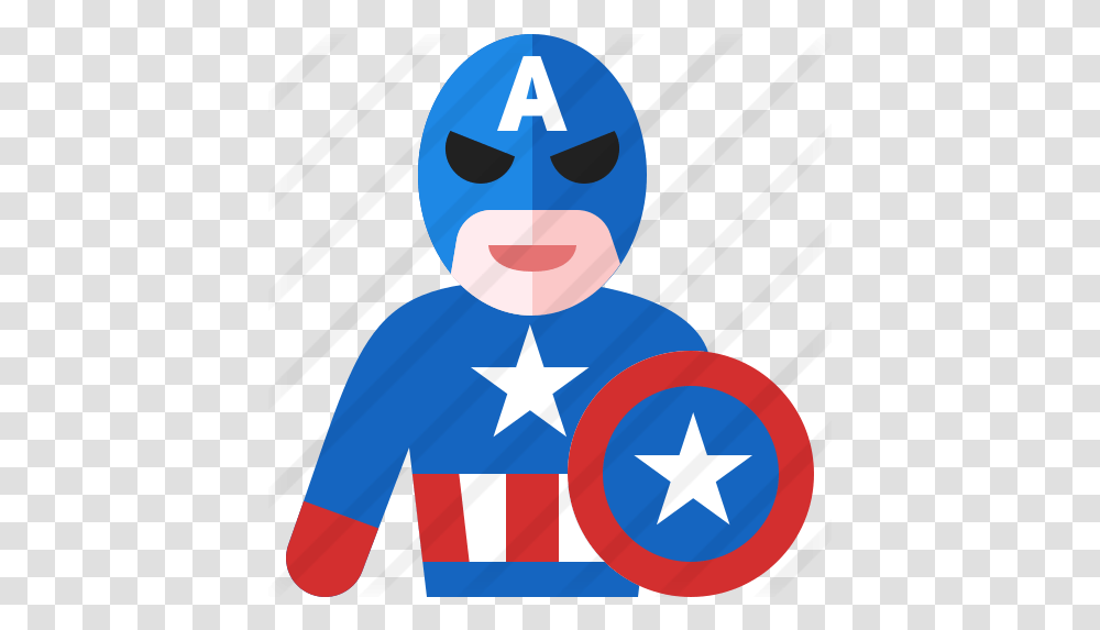 Captain America Free Gaming Icons Star In Balloons Clipart, Star Symbol Transparent Png