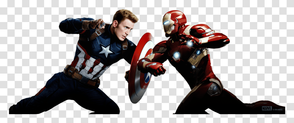 Captain America Full Body, Person, Costume, Motorcycle, People Transparent Png
