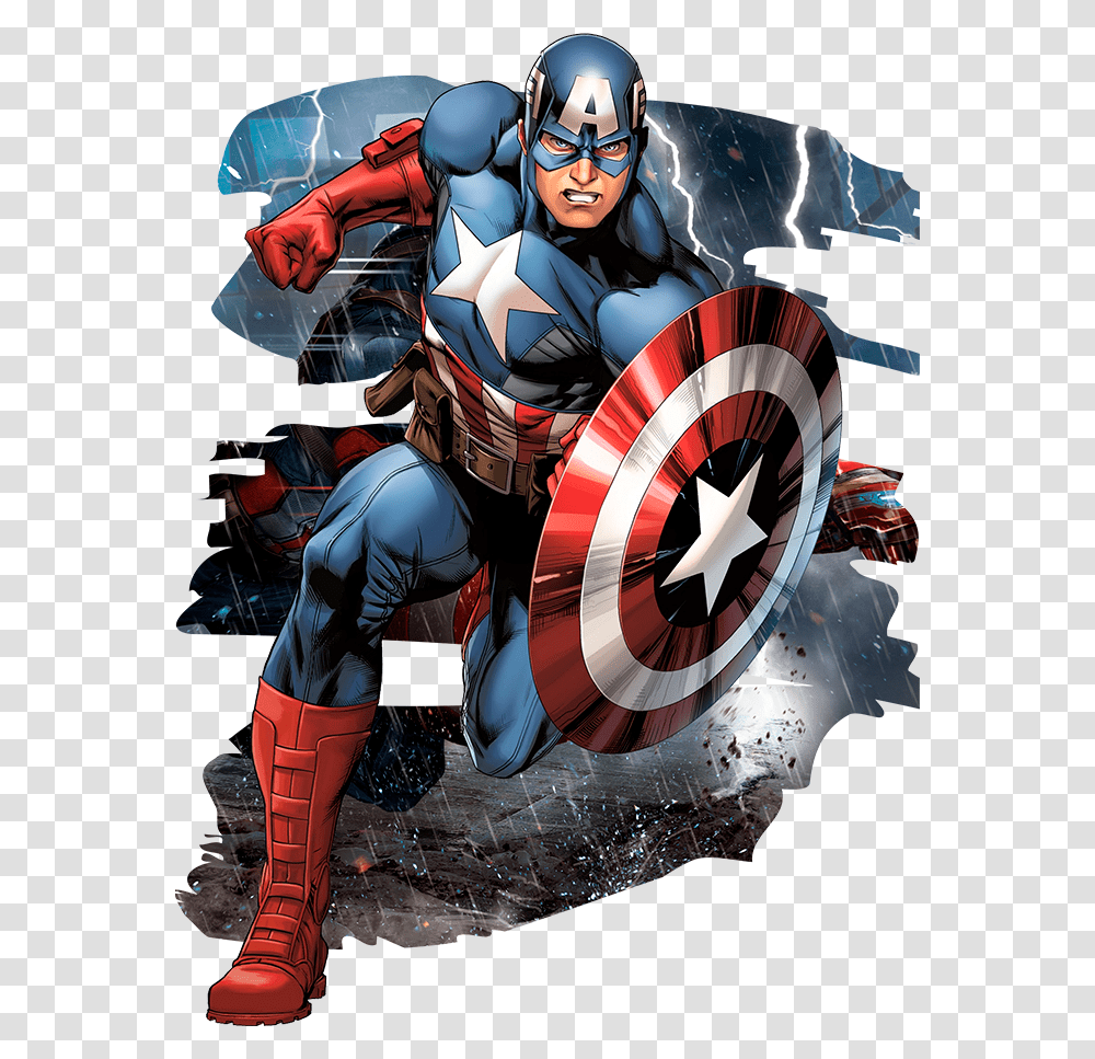 Captain America Happy Halloween, Helmet, Apparel, Person Transparent Png