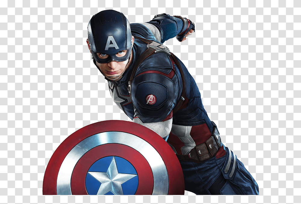 Captain America, Helmet, Apparel, Person Transparent Png