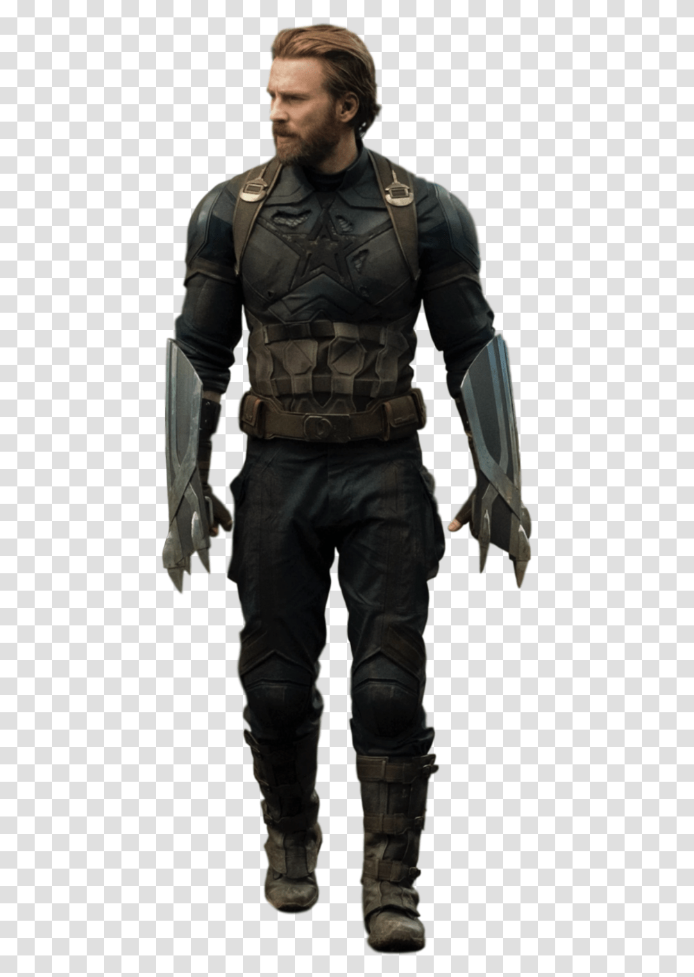 Captain America Infinity War Costume, Person, Pants, People Transparent Png
