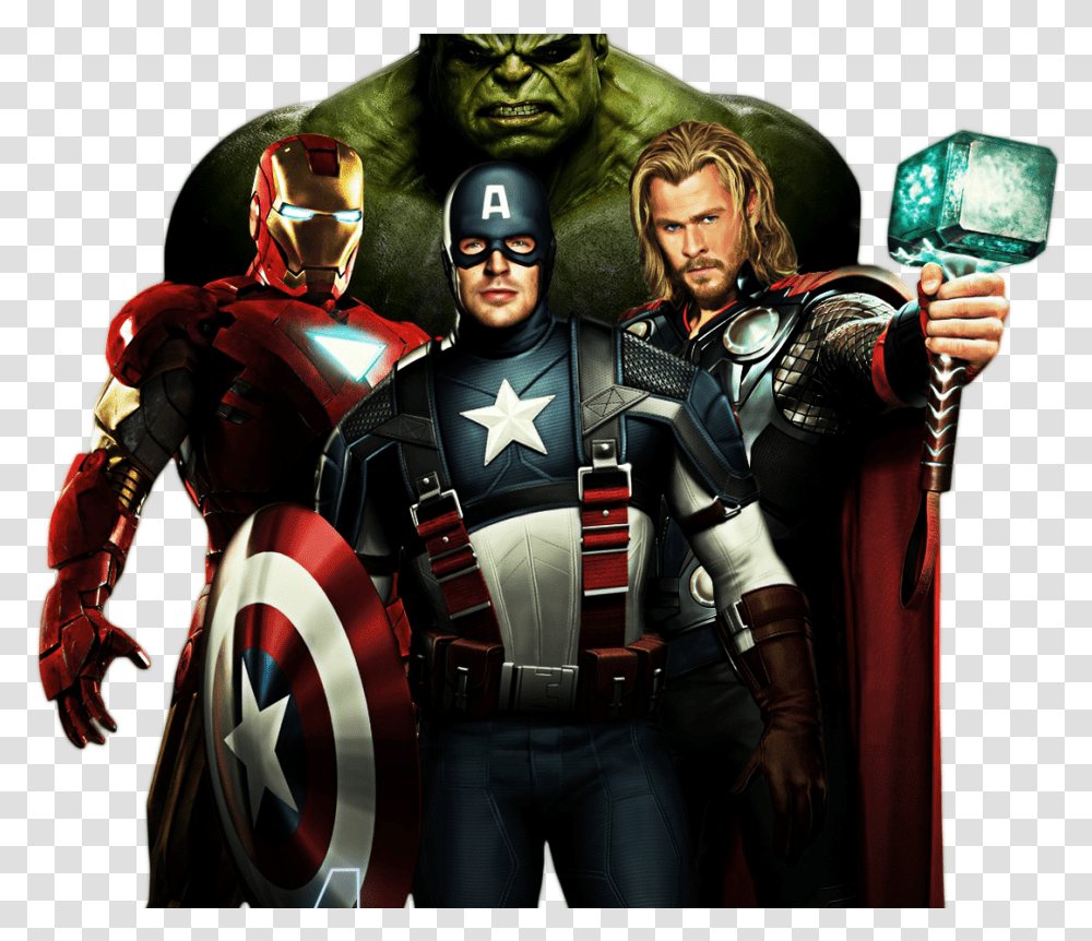 Captain America Iron Man Thor, Person, Costume, Sunglasses, Helmet Transparent Png