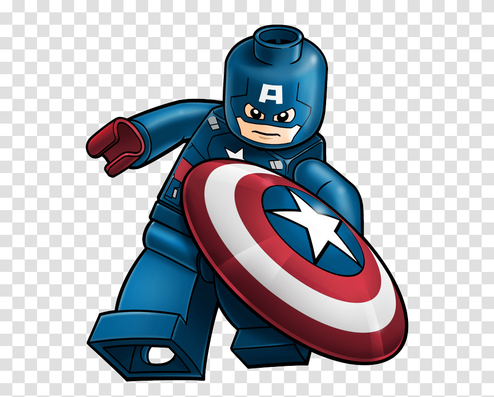 Captain America Lego Hd Clip Art Background Lego Captain America Cartoon, Armor, Knight, Helmet Transparent Png