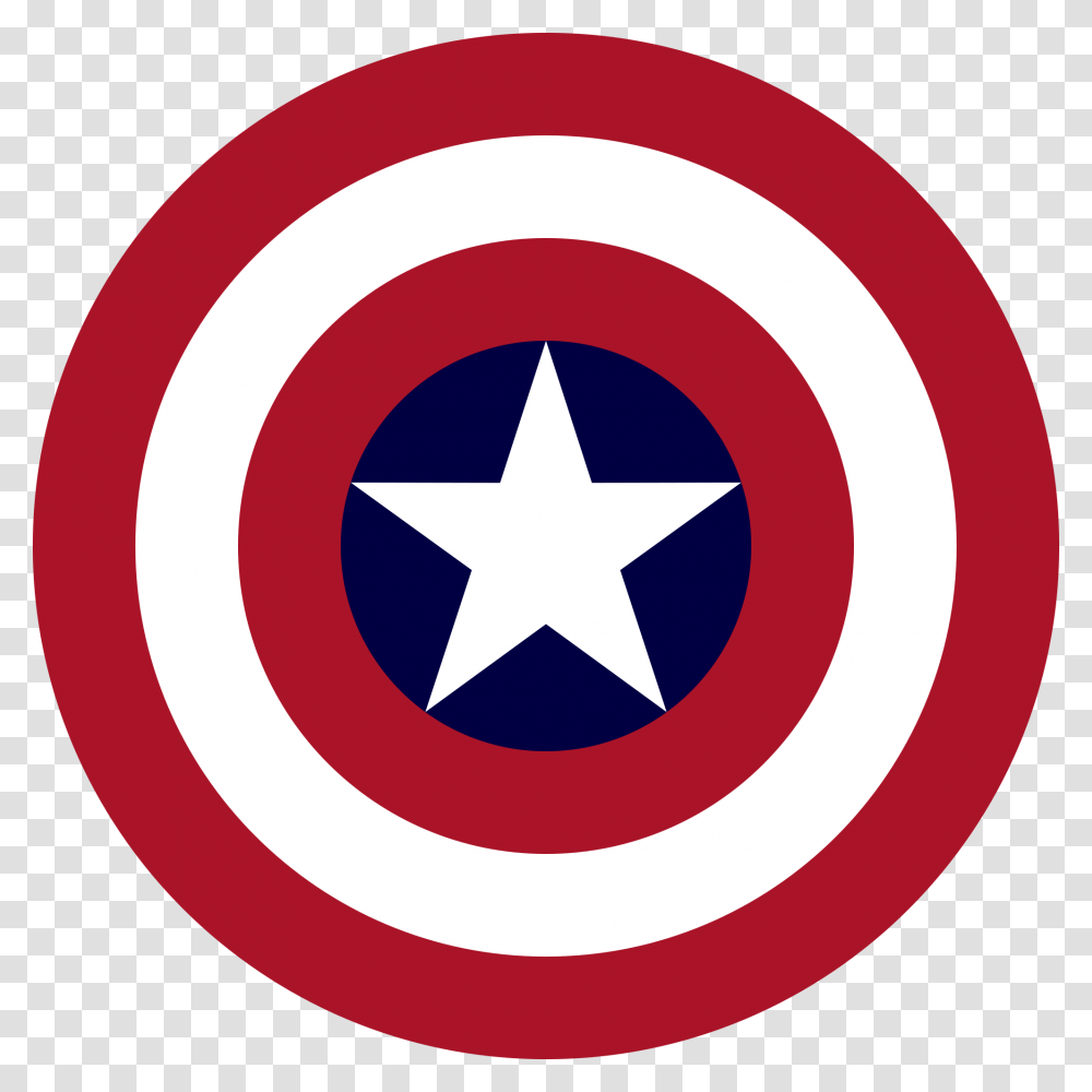 Captain America Logo, Star Symbol, Rug, Trademark Transparent Png