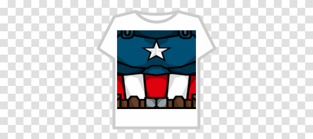 Captain America Marvel Civil War > Team Steve Roblox T Shirt Para Roblox Adidas, Clothing, Apparel, Symbol, Cape Transparent Png